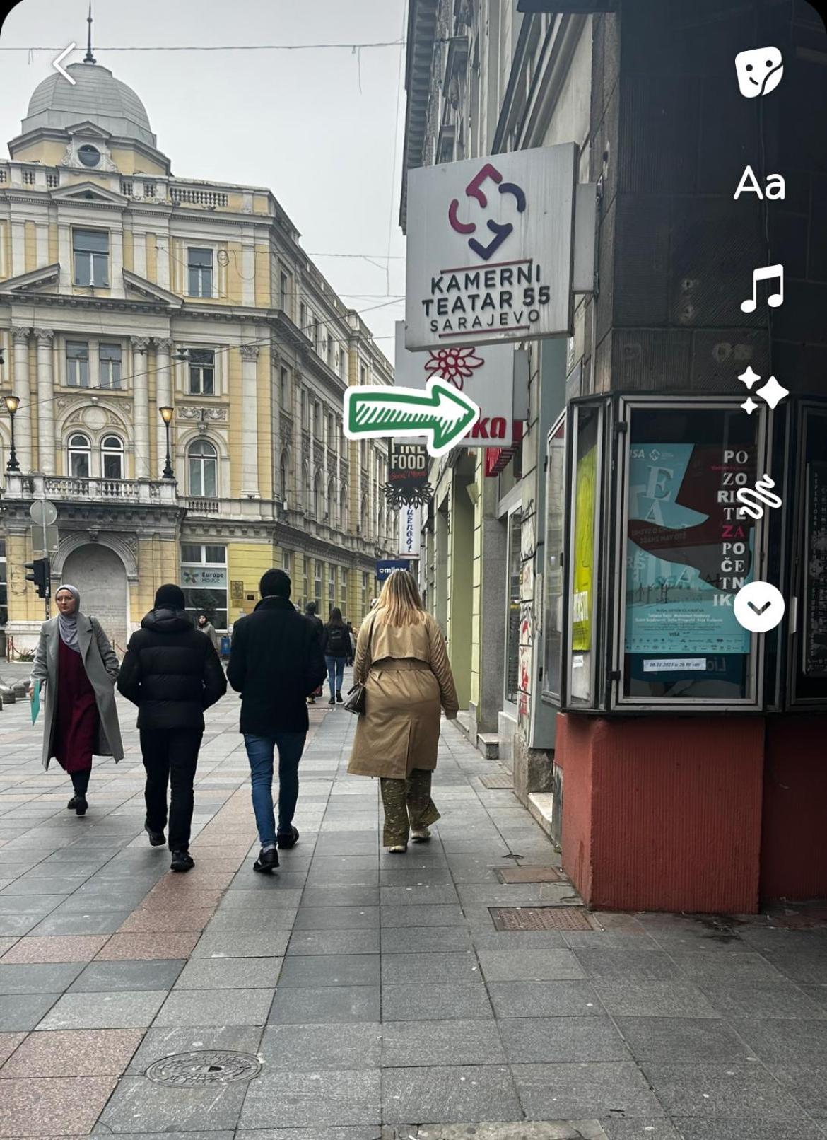 Theatre55 Apartment Sarajevo Ngoại thất bức ảnh